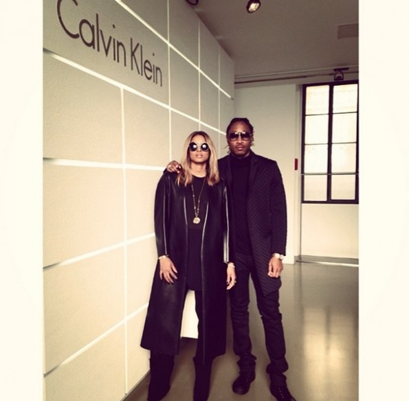 baby bump-future-ciara-i-Fall 2014 Calvin Klein Collection runway show 2014-the jasmine brand