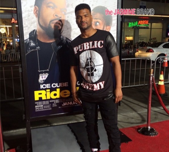 damian wayans-ride along premiere los angeles-the jasmine brand