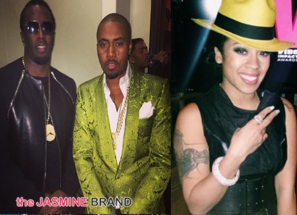 diddy-nas-keyshia cole-impact awards 2013-pre grammys-the jasmine brand