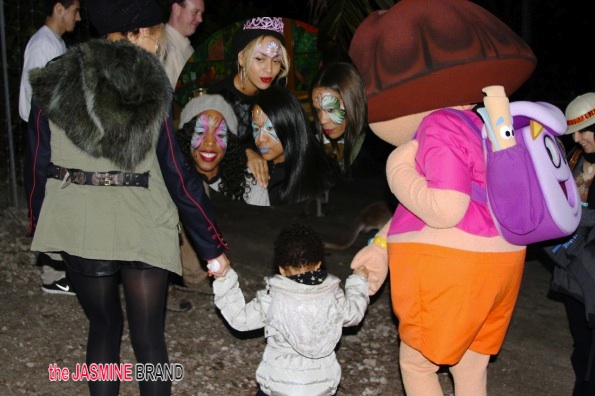 Dora the Explorer, Face Painting & Kangaroos Invited to Blue Ivy’s Birthday Party + Jay Z & Blue Dance On New Year’s Eve