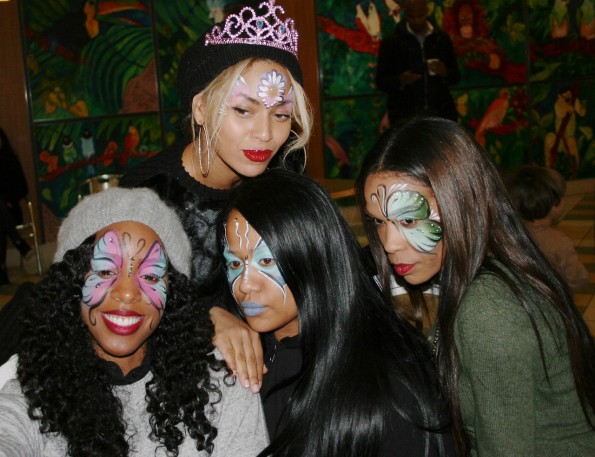 kelly rowland-beyonce-michelle williams-blue ivy-2nd birthday party-dora the explorer-the jasmine brand