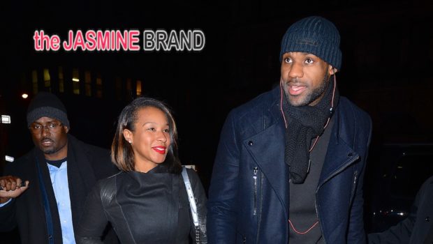 LeBron James & Wife Savannah Brave NYC Cold to Hit the Club With The Bosh’s