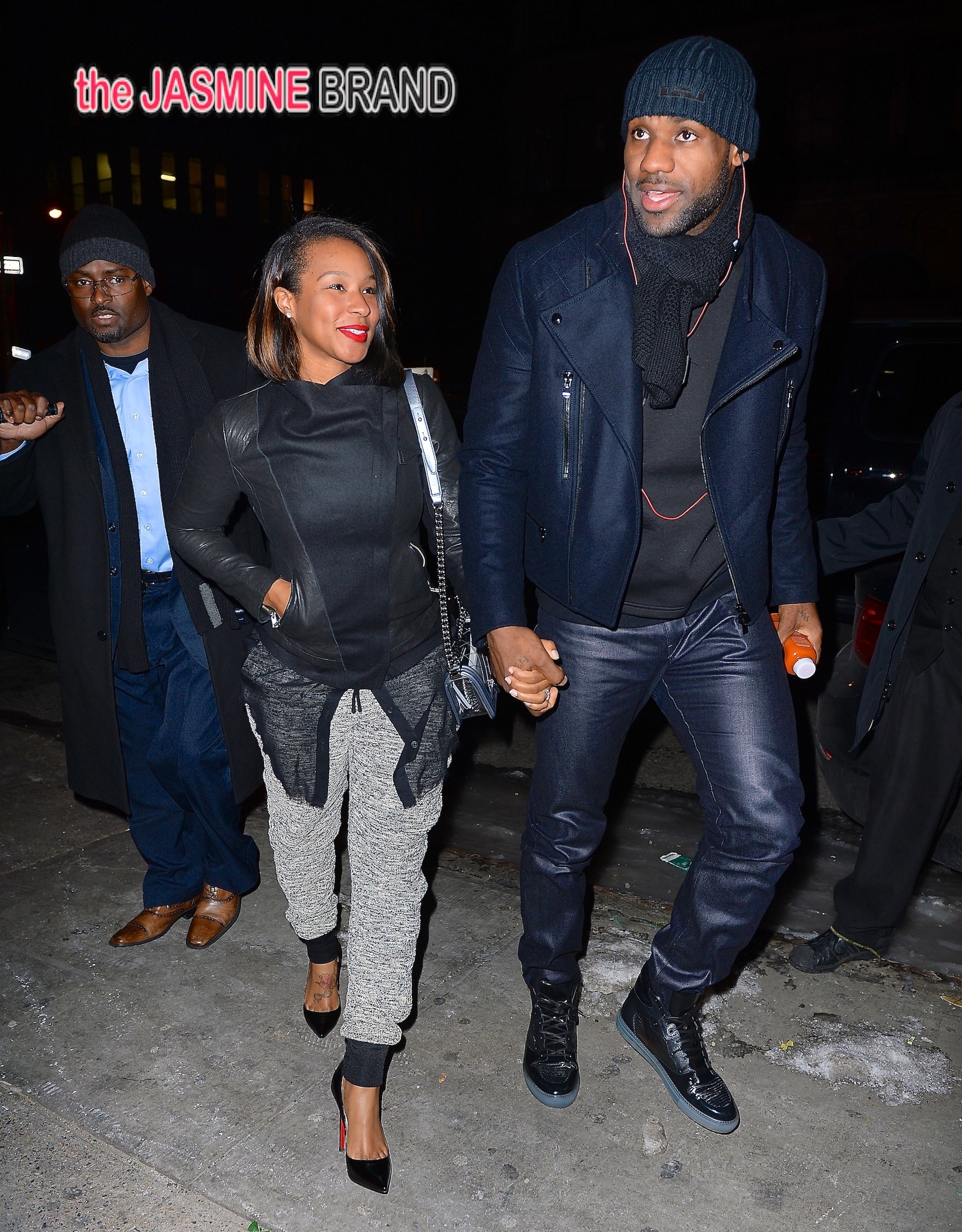 Savannah James Wore a $4,045 Louis Vuitton Men's Coat and Slayed