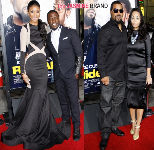 Kevin Hart & Ice Cube’s ‘Ride Along’ LA Premiere Brings Out: Keri Hilson, Martin Lawrence & Nick Cannon