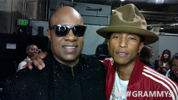 stevie wonder-pharrell-grammy awards 2014-the jasmine brand