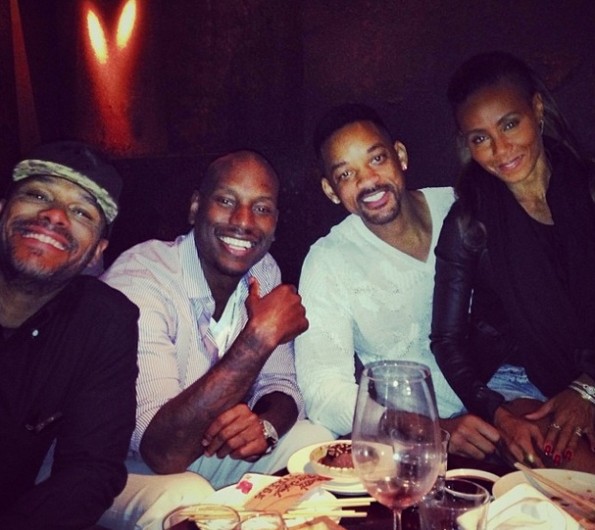 tyrese-celebrates birthday in dubai-will smith-jada pinkett pinkett smith-the jasmine brand