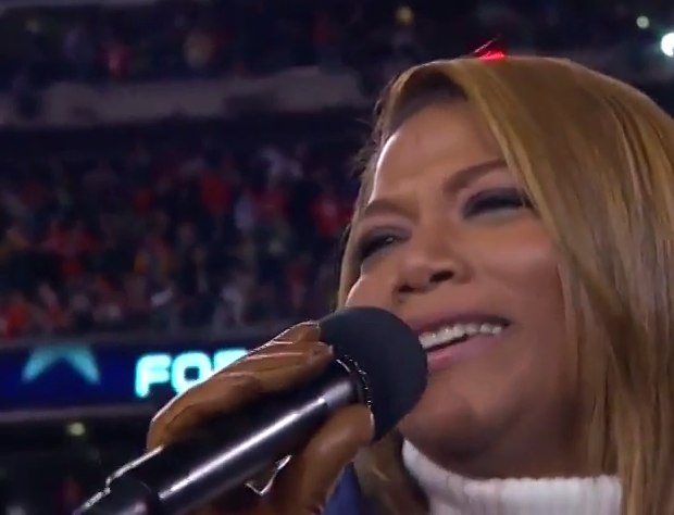 [WATCH] Queen Latifah Sings ‘America The Beautiful’ At Super Bowl 2014