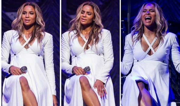 [VIDEO] One Baby Bump Don’t Stop No Show, Ciara Performs At ‘Valentine’s Crush’