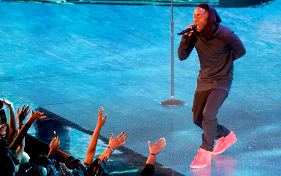 [WATCH] Kendrick Lamar Gives High Energy Performance At All Star Weekend