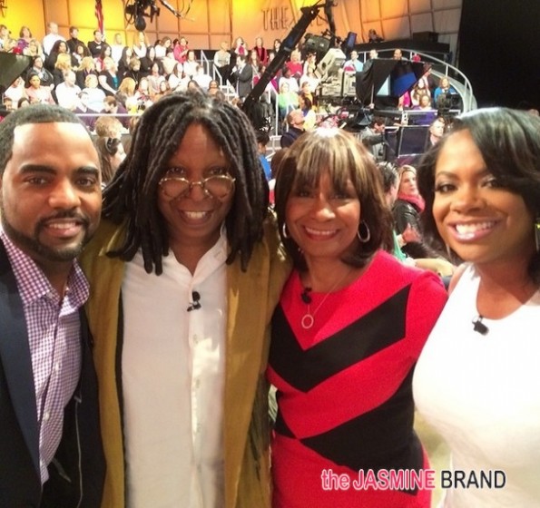 kandi burruss-mama joyce-todd tucker-the view family session 2014-the jasmine brand