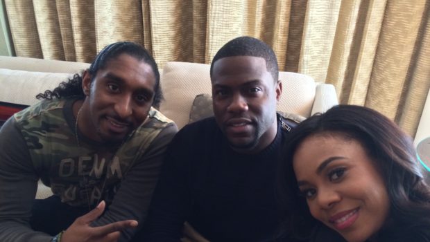 Hilarious: About Last Night’s Kevin Hart & Regina Hall Show Off Their Impromptu Comedy Skills