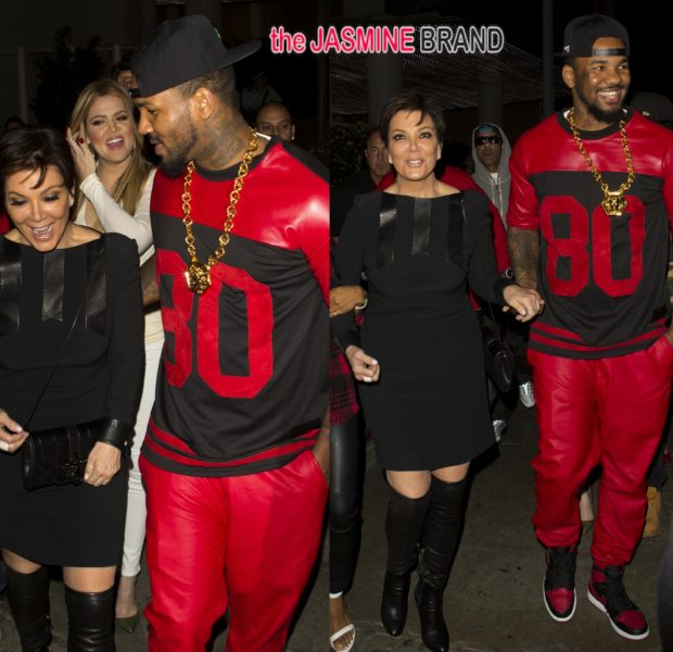 Would You Go Partying With Your Mama? The Game & Khloe Kardashian Go Clubbin’ With Kris Jenner