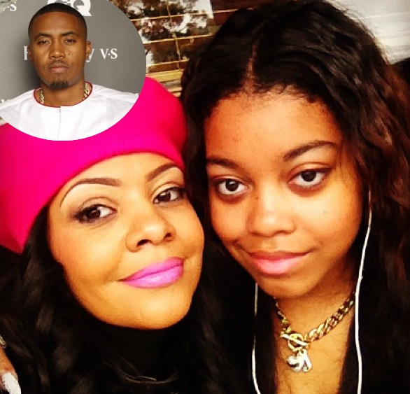 nas-carmen bryan-beef over college tuition and back child support-the jasmine brand