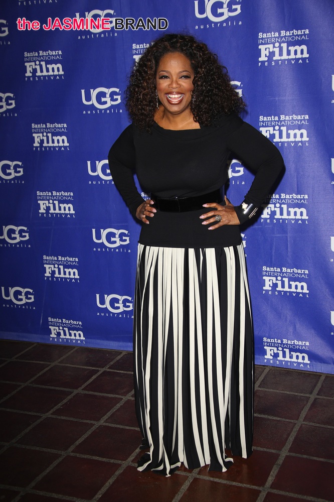 Oprah Winfrey Attends Santa Barbara Film Festival, Selita Ebanks ...