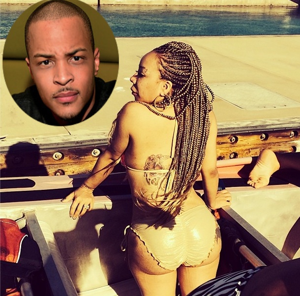 T.I. Reprimands Wife Tiny For Showing Too Much 'T & A ... Tiny Har...