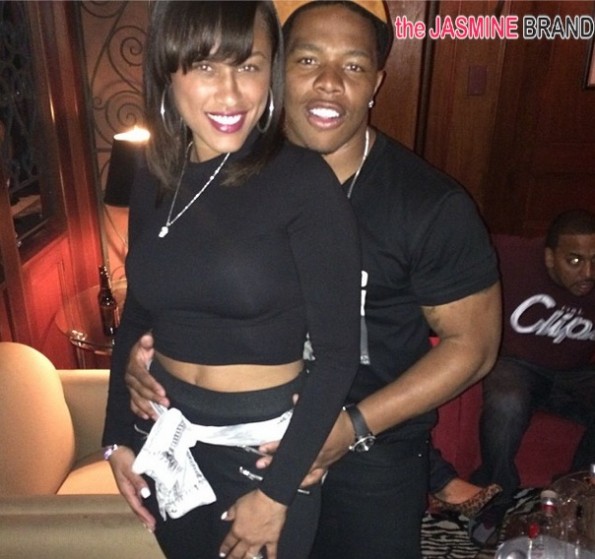 ray rice-domestic violence-fiancee janay palmer 2014-the jasmine brand