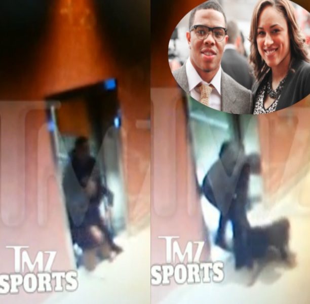 Scary Footage Released: Ray Rice Drags Unconscious Fiancee Off Elevator