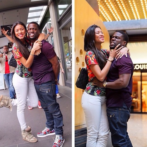 Crazy In Love: Kevin Hart and Girlfriend Eniko Jet Set to Australia