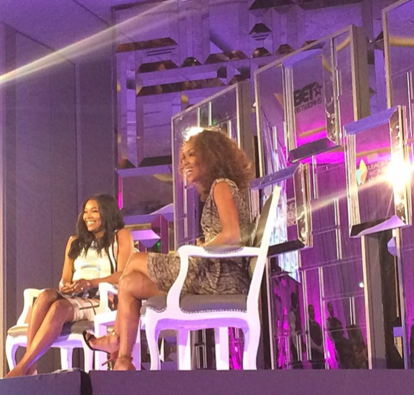 Gabrielle Union-Mara Brock Akil-BET-Leading-Women-Defined-Conference- The Jasmine Brand 