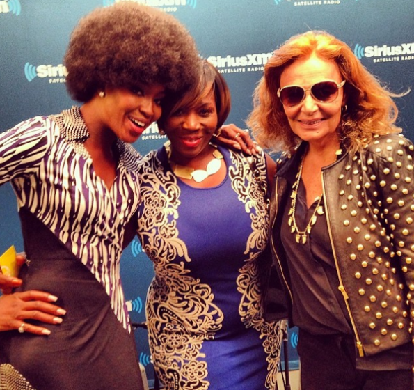 Naomi Campbell-Bevy Smith-Diane Von Furstenberg-The Jasmine Brand