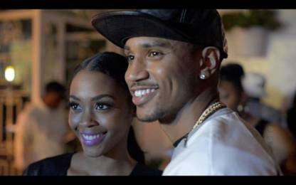 trey songz nana video shot