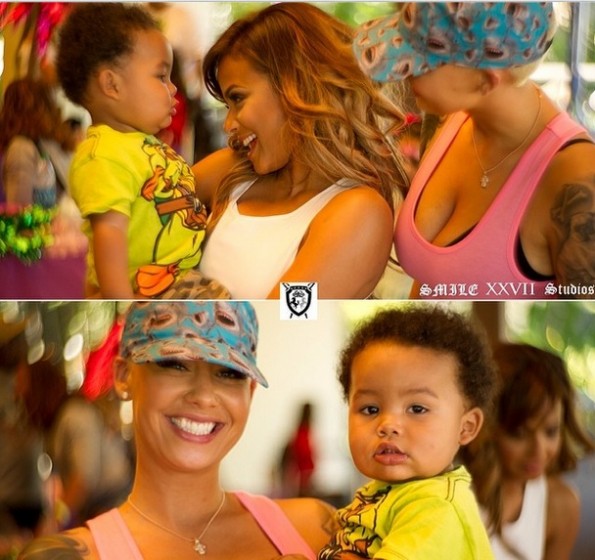 amber rose-baby bash-christina milian-daughter violet 4th birthday 2014-the jasmine brand