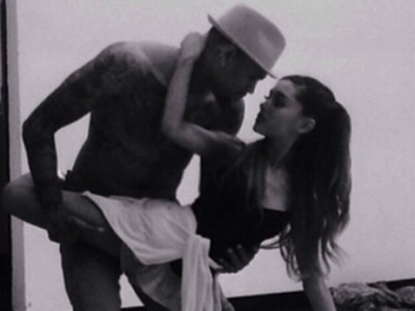 ariana grande and chris brown 2014-the jasmine brand