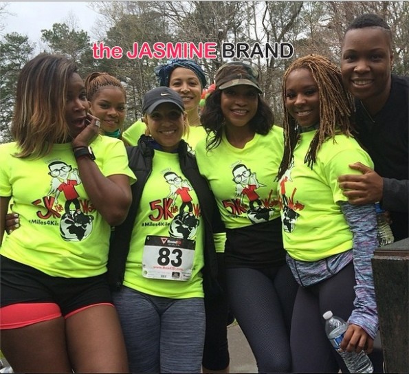 atlanta exes-monyetta shaw-torrei hart-tameka raymond-kiles world-kile glover walk event-the jasmine brand