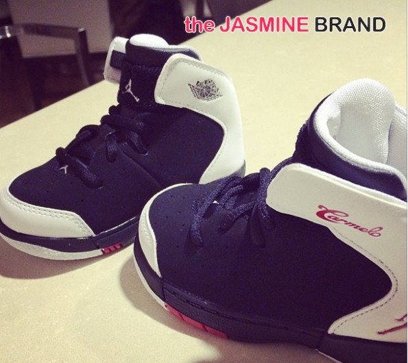 ciara baby shower-carmelo anthony sneaker gift-2014-the jasmine brand