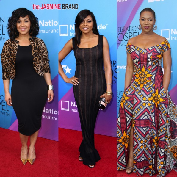 erica campbell-taraji p henson-india arie-bet gospel celebration 2014-the jasmine brand