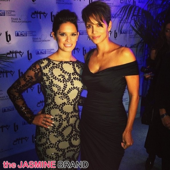 halle berry-rocsi diaz-oscar after party 2014-the jasmine brand