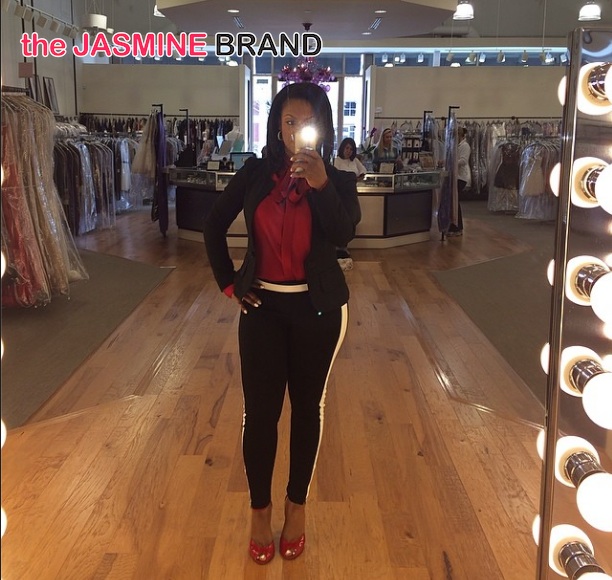 Almost A Married! Kandi Burruss Caught Shopping for Wedding Gowns?