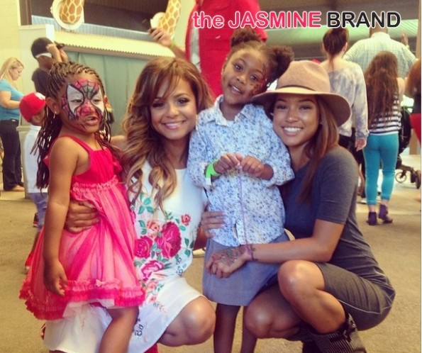 karrueche-christina milian-daughter violet 4th birthday 2014-the jasmine brand