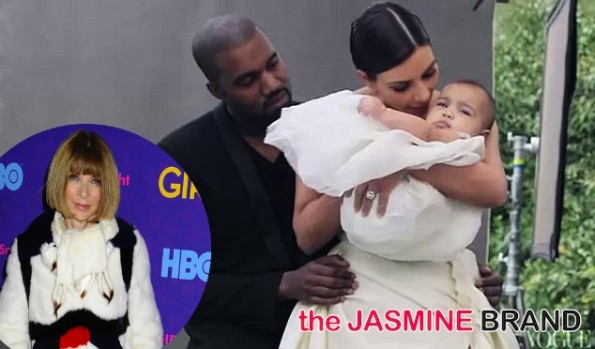 kim kardashian-kanye west-baby north-vogue-the jasmine brand