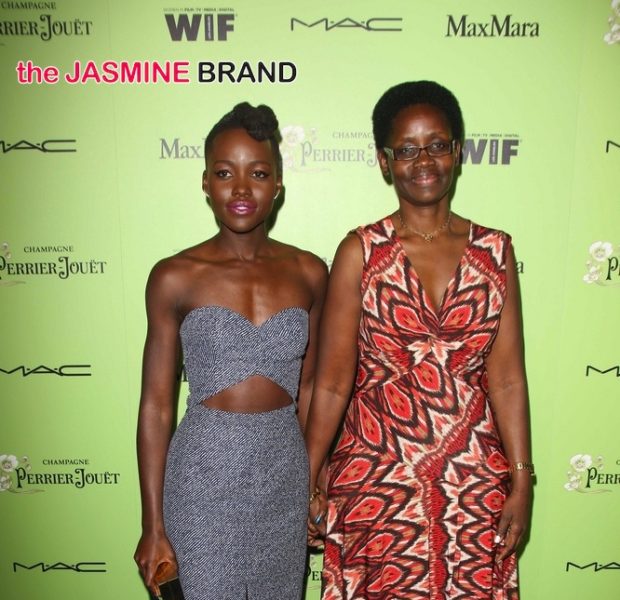 Mommy & Me: Lupita Nyong’o Brings Mother to Pre-Oscar Cocktail Party in West Hollywood
