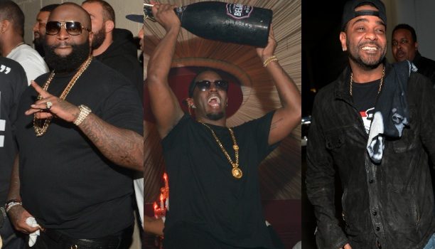 [Photos] Diddy Hosts Rick Ross Mastermind Release Party With Wale, Future & Friends