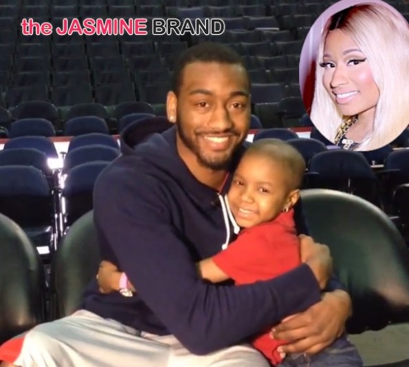 nicki minaj-john wall-grants 5 year old cancer patient wish-the jasmine brand