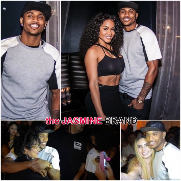 [Photos] Trey Songz Host LA Pop Up Premiere for New Video “Nana” Featuring Rosa Acosta