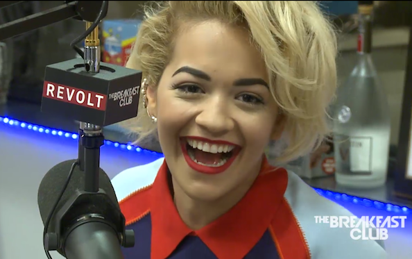 [WATCH] Rita Ora Downplays Ex Rob Kardashian Blasting Her In Public + Talks Boyfriend Calvin Harris & Her Sexual Fetish With Whips