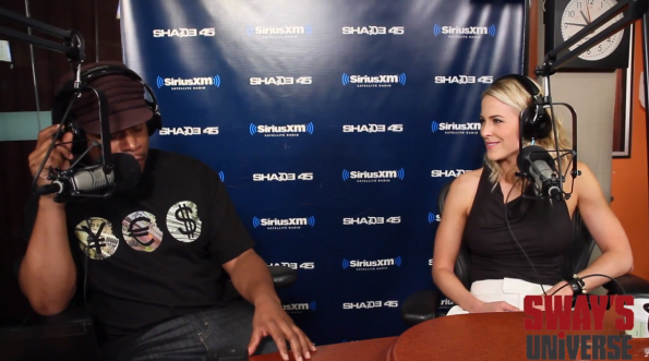 Brittany Daniel Visits Sway-3-The Jasmine Brand