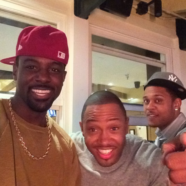 Terrence J Hangs With The Guys-2-The Jasmine Brand