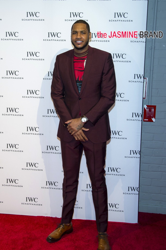 Celebrity Stalking Carmelo Anthony Hits Tribeca Adrienne Bosh