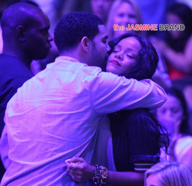 Us Against The World: Rihanna & Drake Serve PDA At Clippers Game