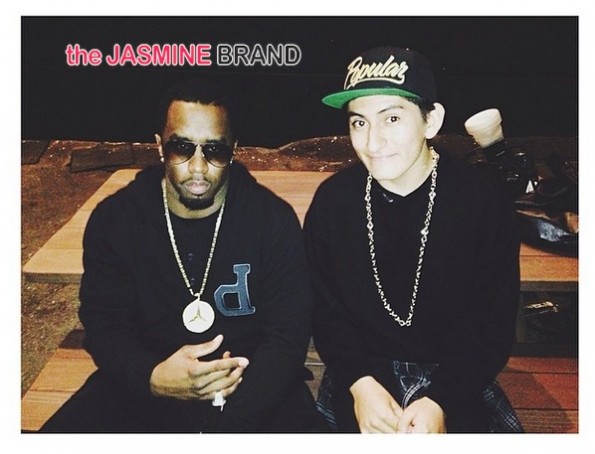 guest with diddy-diddy-throws swervin 16th-birthday party-son christian combs-the jasmine brand