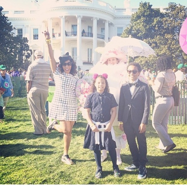 june ambrose-white house easter egg roll 2014-the jasmine brand