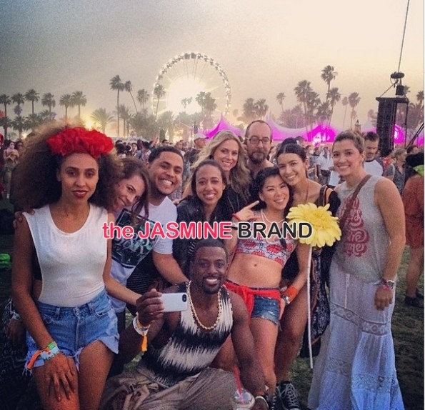 lance gross-girlfriend rebecca-celebrities at coachella 2014-the jasmine brand