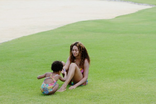 mommy and me-beyonce-jay z-6th anniversary vacation-dominican republic-the jasmine brand