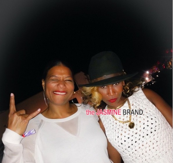 queen latifah-celebrities-celebs-spotted at coachella 2014-the jasmine brand