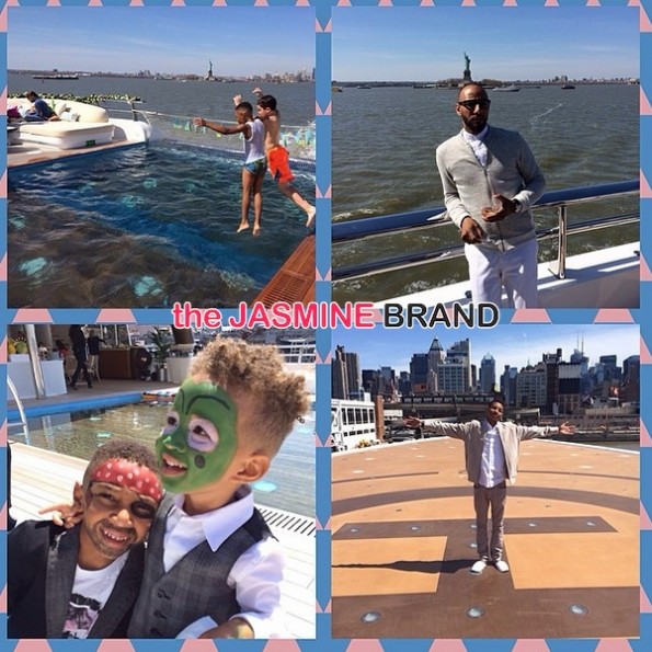 swizz beatz-kids family-celebrities-easter 2014-the jasmine brand