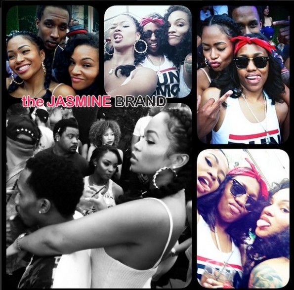 tae heckard-nba baller brandon jennings-celebrities-los angeles la day party-toxic 2014-the jasmine brand